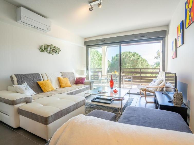 Vert Paradis - Vue Apaisante Sur Golf, Pins Parasols, 2E Etage - 80 M2 Dont Terrasse Avec Pergola, 2 Chambres, 3Et Iles, 3 Clim, Wifi - Piscine, Parking Et Park A Velos, Ascenseur - En Option Linge, Menage - Pistes Cyclables, Mer A Proximite Saint-Cyprien  Luaran gambar