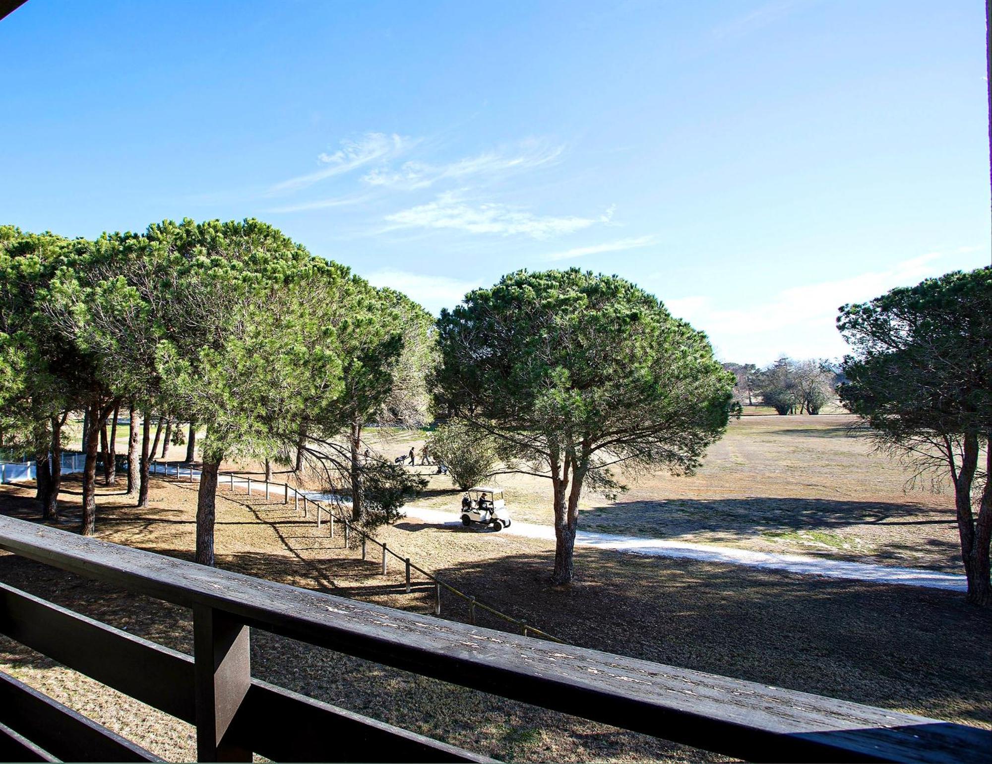 Vert Paradis - Vue Apaisante Sur Golf, Pins Parasols, 2E Etage - 80 M2 Dont Terrasse Avec Pergola, 2 Chambres, 3Et Iles, 3 Clim, Wifi - Piscine, Parking Et Park A Velos, Ascenseur - En Option Linge, Menage - Pistes Cyclables, Mer A Proximite Saint-Cyprien  Luaran gambar